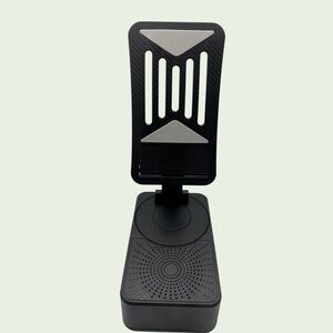 RESERVED BetterBass Adjustable Black Phone Speaker Stand NIB